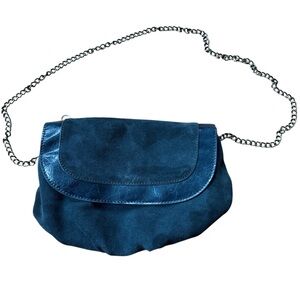 Anthropologie Suede Crossbody